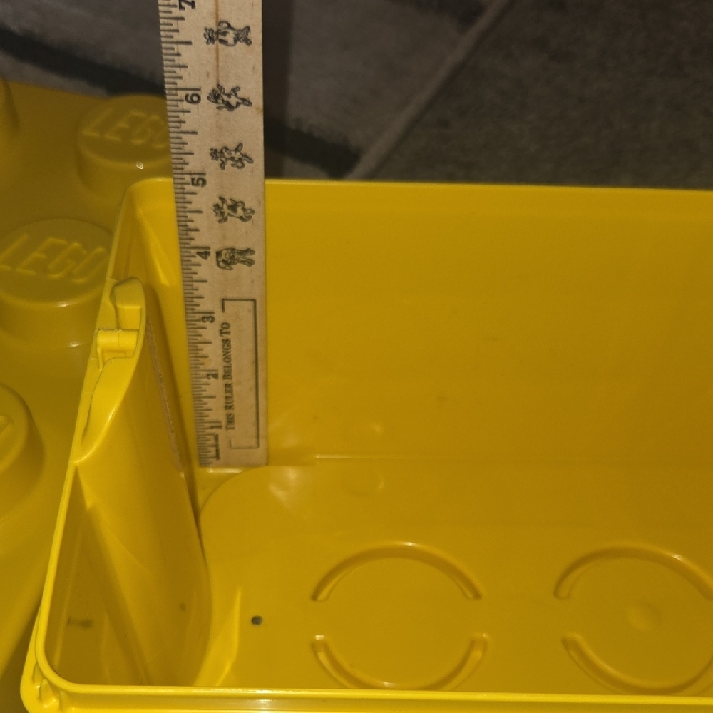 LEGO Yellow Storage Box - Picture 5 of 5